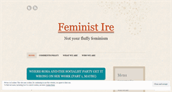 Desktop Screenshot of feministire.com
